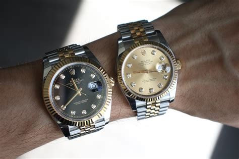 rolex datejust 36mm vs 41mm.